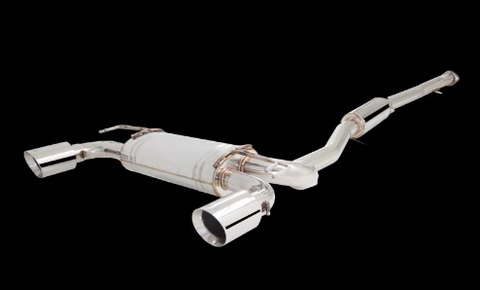 X FORCE Mitsubishi Lancer Ralliart CJ Sports Cat Back Exhaust System (2008-2015)