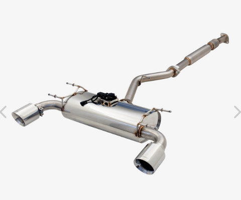 X Force Stainless Steel Sports Cat Back with Varex to Suit Toyota 86 or Subaru BRZ 2012-2022