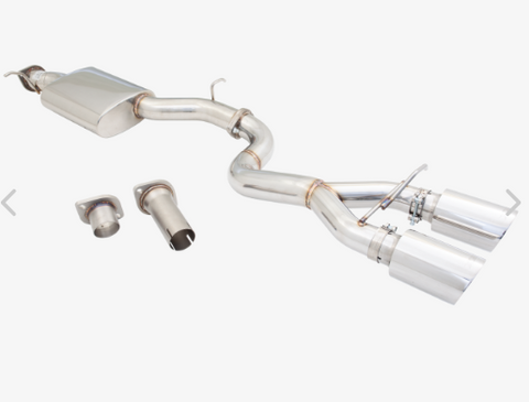 X Force VW GOLF R MK5 (05/2005-09/2009), MK6 (10/2009-08/2013) Cat-back Exhaust System