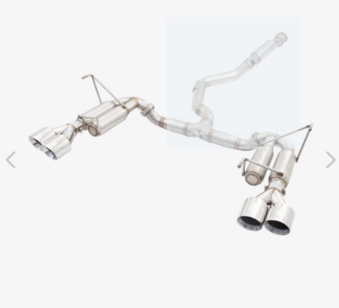 X Force Race Cat Back Exhaust to suit Subaru WRX / STI G3, VA Sedan