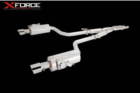 XFORCE SPORTS EXHAUST CHRYSLER 300C SRT8 2012- with Varex