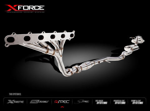 X FORCE ENGINE BACK SPORTS EXHAUST FG FALCON SEDAN N/A 2008+ - Exhaust Systems Direct