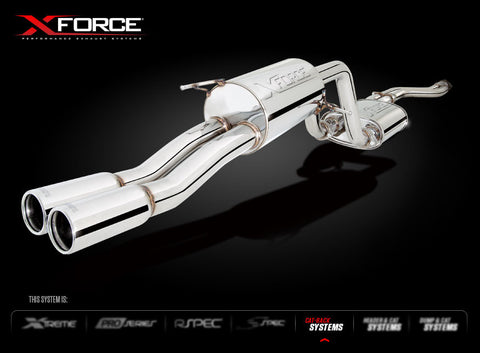 X FORCE SPORTS EXHAUST TO SUIT FG XR6 TURBO FALCON UTE 2008+ - Exhaust Systems Direct