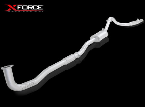 X Force Nissan Patrol GQ 1988-1998 Wagon 2.8ltr TD Cat Back Sports Exhaust - Exhaust Systems Direct