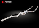 X Force Toyota Landcruiser 200 Series V8 Turbo Diesel 07-Sept 16 Turbo Back Sports Exhaust with Cat