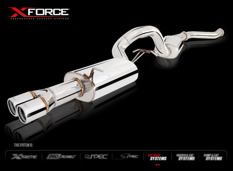 X FORCE SPORTS EXHAUST TO SUIT FG XR6 FALCON SEDAN TURBO 2008+ - Exhaust Systems Direct