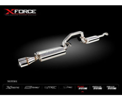 X FORCE SPORTS EXHAUST FG FALCON XR6 N/A SEDAN 2008+ - Exhaust Systems Direct