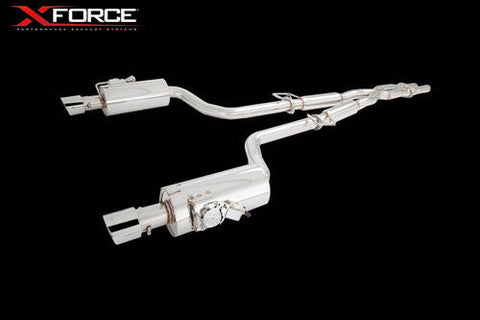 X FORCE SPORTS EXHAUST CHRYSLER 300C 5.7LTR/6.1LTR 2005-2012 - Exhaust Systems Direct