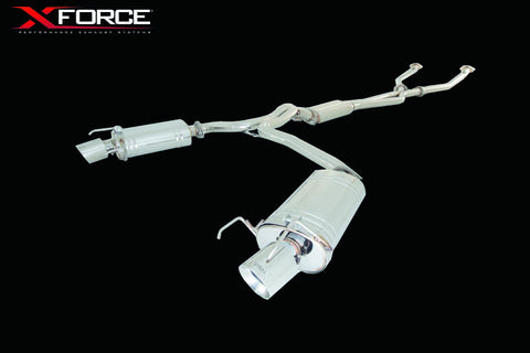 X FORCE LEXUS IS350 2009-04/2013 STAINLESS STEEL SPORTS EXHAUST (VAREX OPTION AVAILABLE) - Exhaust Systems Direct