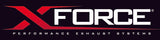 X Force Dual 2.5" sports cat back exhaust Ford Falcon BA-BF XR6 Turbo Sedan