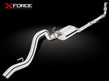 X Force Sports Turbo Back Exhaust to Suit HOLDEN COLORADO RG 2012-2016 without cat converter