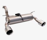 X FORCE SPORTS AXLE BACK EXHAUST TO SUIT JEEP WRANGLER JL ERB 3.6LTR V6